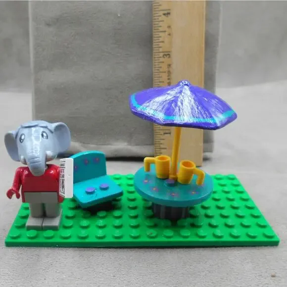 LEGO Fabuland 3601 Elton Elephant #2 Vintage 1981 Custom Paint READ - Picture 3 of 12